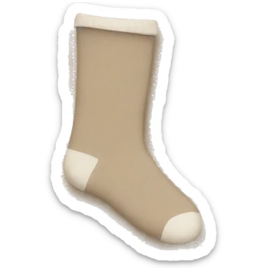Beige socks  sticker
