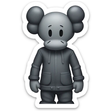 Kaws sticker