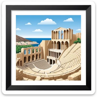 Cinematic Realistic Odeon of Herodes Atticus Emoji sticker
