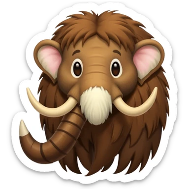 mammoth sticker
