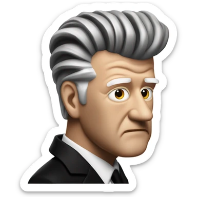 david lynch  sticker