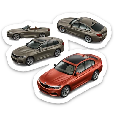 Bmw cars sticker