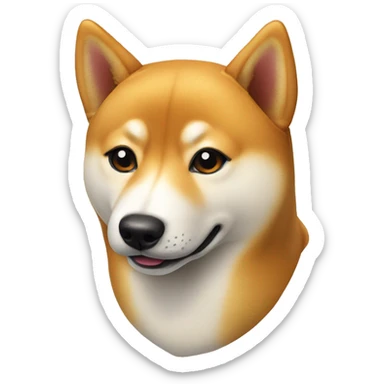 Shiba Inu dog sticker
