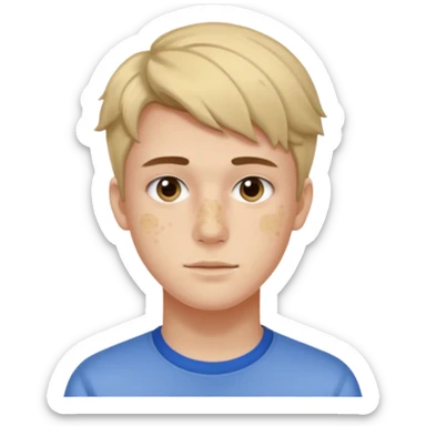 Eden 
homme trans
19 ans
 Étudiant en art
acné,

 sticker