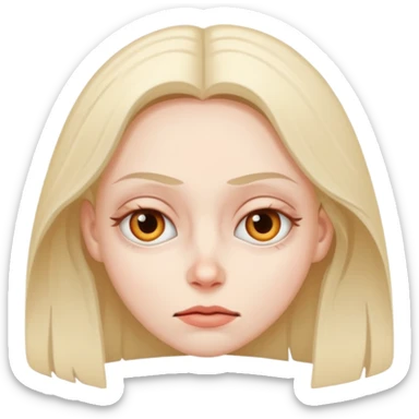 Stupid bitch with a very bad lazy eye sticker