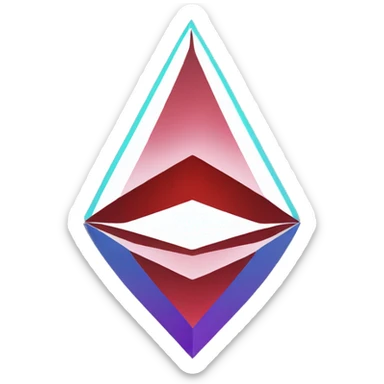 ethereum logo sticker