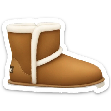UGG slippers и sticker
