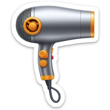 hair dryer dyson sticker