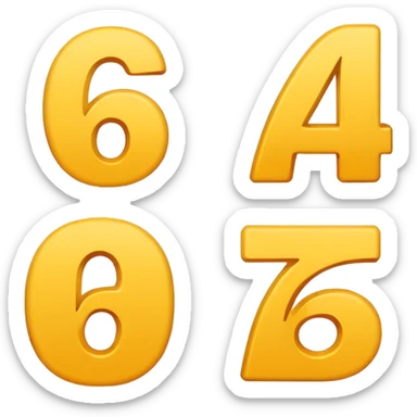 a 6 and a 7 beside the 6 sticker