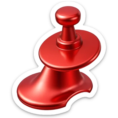 tachuela roja ubicacion  sticker