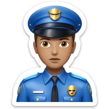 Android cop sticker