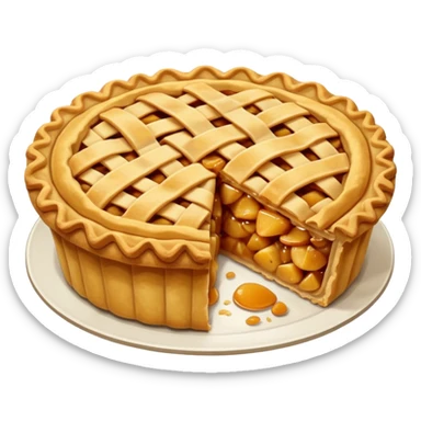 apple pie emoji sticker