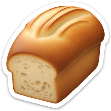 Sourdough loaf of bread sticker