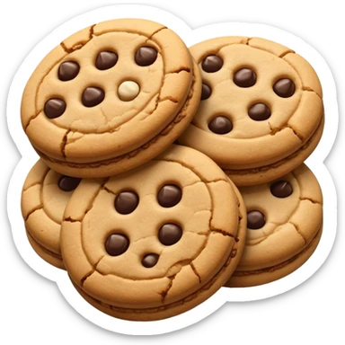 dubai chewy cookies sticker