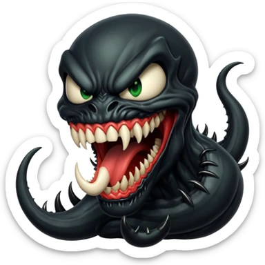 VENOM VILE sticker