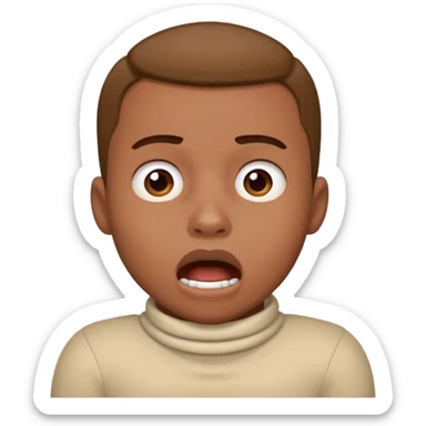 Kyle Jackson doing the choking emote sticker