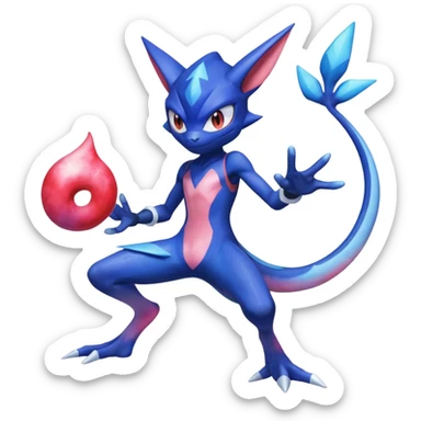 Inteleon-Greninja-fusion sticker