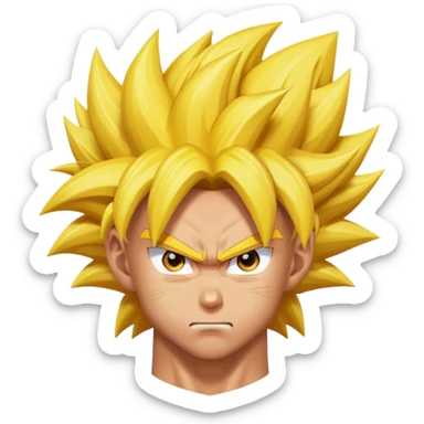 Super Saiyan Goku sticker