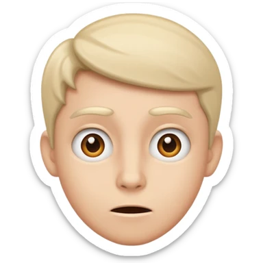 Anxious
 Irritated
 Confused
 Unsure
 Hopeful
Neutral (slightly cautious)
 (Excited → Confused) sticker