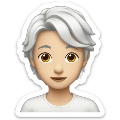 white-momonga sticker