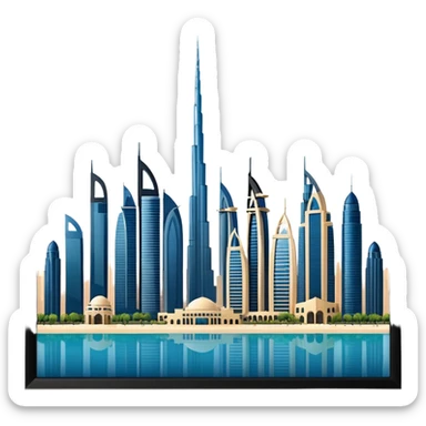 dubai sticker