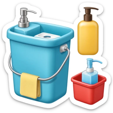 produtos de higiene pessoal sticker