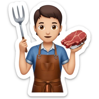 meat-eater sticker