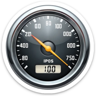 speedometer icon for site navigation sticker