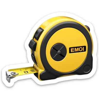 Tape Measure sticker
