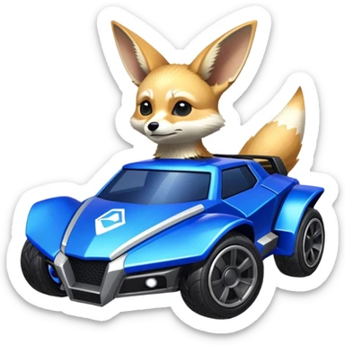 rocket league fennec sticker