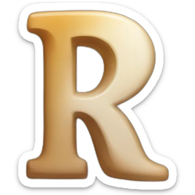 The racism word, hard letter r sticker