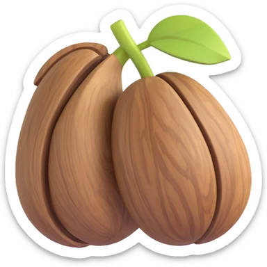 walnut sticker