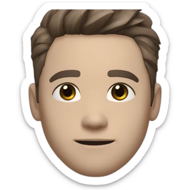 Android Connor from the video game detroit become human sticker