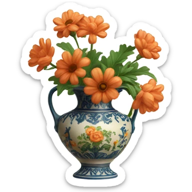 Vintage Vase  sticker
