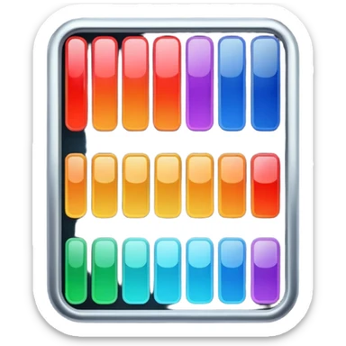 gráfico de ventas sticker