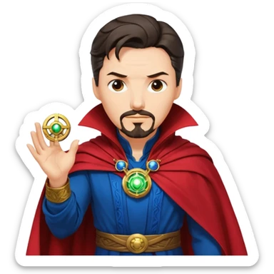 Create Doctor strange Superhero Emoji sticker