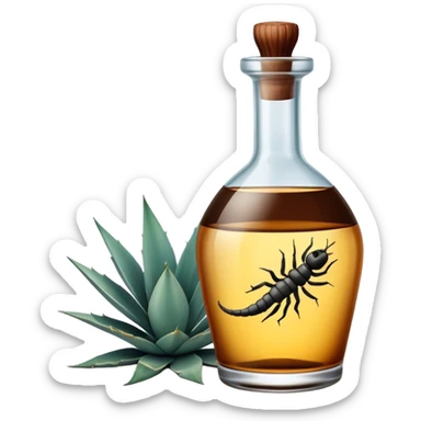 Mezcal sticker