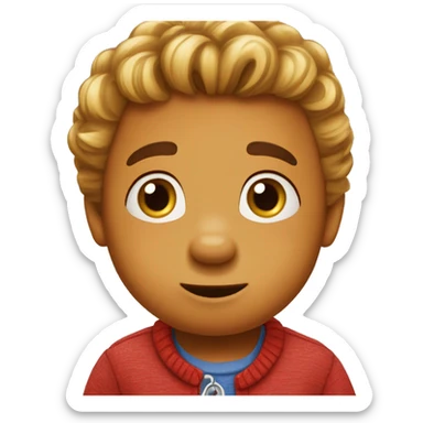 Daniel tiger scheming ￼ sticker