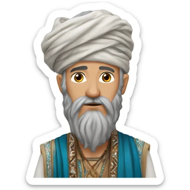 Turkmen nomad ￼ sticker