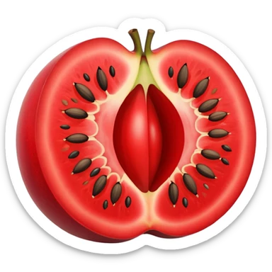 Granada fruta (representa a la ciudad) sticker