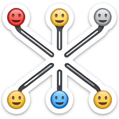 roadmap emoji in professional design for business presentation, clean edges, modern corporate aesthetic sticker