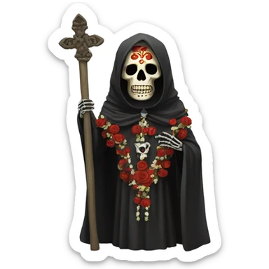 Santa muerte sticker