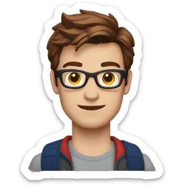 Peter parker sticker