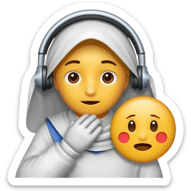 naked woman giving a blowjob sticker