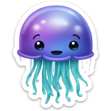 Jellyfish sticker