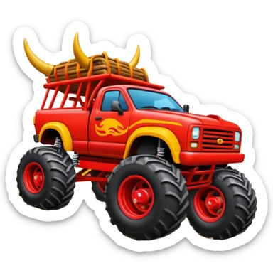 El Toro Loco best view  sticker