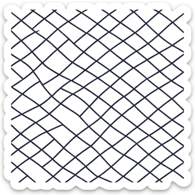 Grid sticker