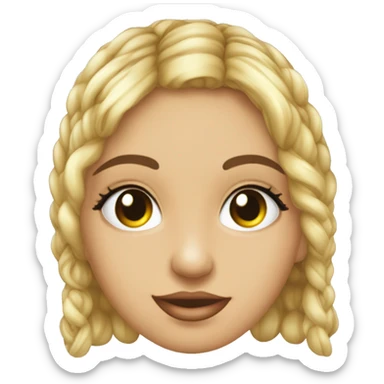 Morena ojos oscuros pelo lacio gorra cadenas aretes grandes ropa olgada sticker