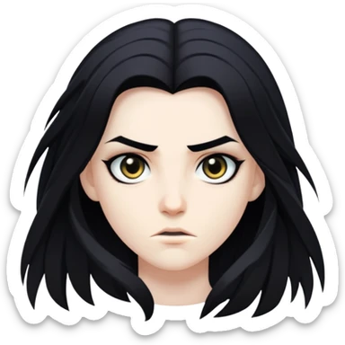 Character Blade from game Honkai:Star Rail sticker