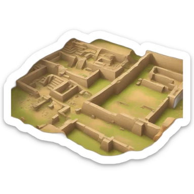 archaeological site sticker